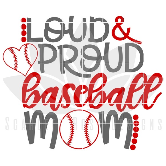 BASEBALL MOM T-SHIRTS - Picture 6 of 7